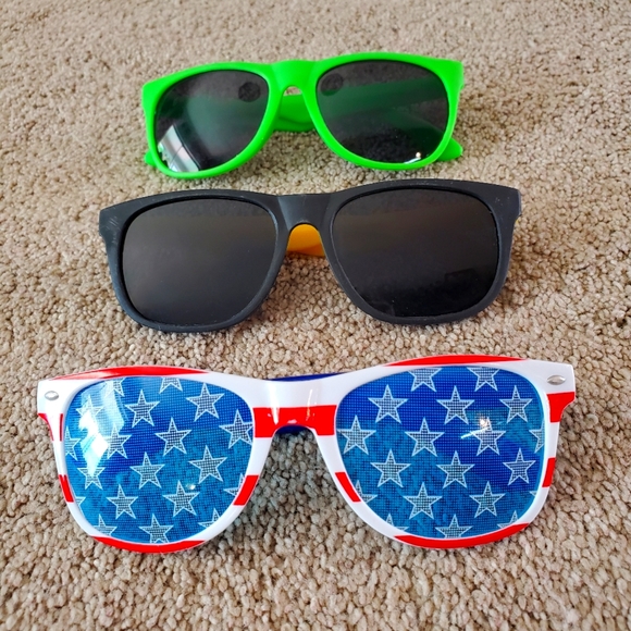 Other - 3 pairs kids sun glasses